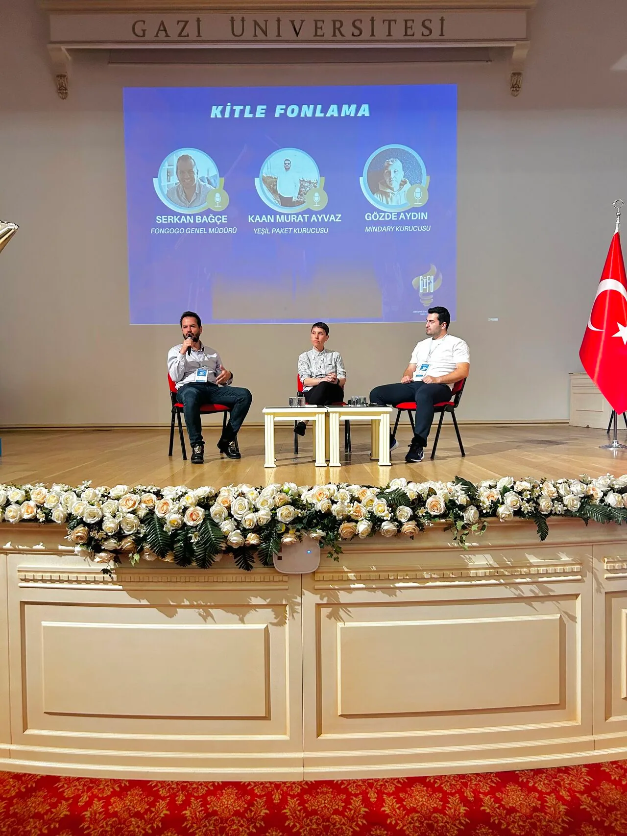 Kaan Murat Ayvaz Gazi Üniversitesi Girişimci İş Fikirleri Yarışması'nda Konuşmacı Oldu